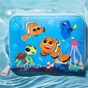 Finding Nemo 20th Anniversary Pixar Wallet Loungefly Disney